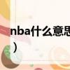 nba什么意思中文意思是什么（nba什么意思）