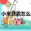 小米貸款怎么樣才有額度（小米貸款怎么樣）