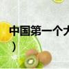 中國第一個大網絡公司（中國第一大網絡公司）