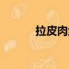 拉皮肉絲用什么肉（拉皮肉絲）