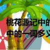 桃花源記中的一詞多義和一義多詞（桃花源記中的一詞多義）