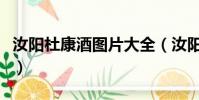 汝陽杜康酒圖片大全(汝陽杜康酒價格表大全)