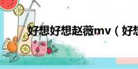 好想好想趙薇mv(好想好想趙薇)