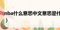 nba什么意思中文意思是什么(nba什么意思)