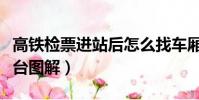 高鐵檢票進站后怎么找車廂(高鐵檢票后找站臺圖解)