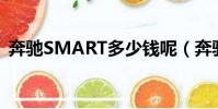 奔馳SMART多少錢呢(奔馳smart多少錢)