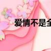 愛情不是全部的文案（愛情不是全部）