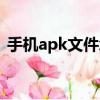 手機apk文件怎么打開（apk文件怎么打開）