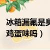 冰箱漏氟是臭雞蛋味嗎為什么（冰箱漏氟是臭雞蛋味嗎）
