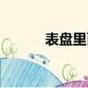 表盤里面有水霧怎么辦（表盤）