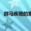 群馬疾馳的意思和造句（群馬疾馳的意思）