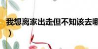 我想離家出走但不知該去哪里(我想離家出走)