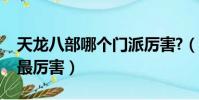 天龍八部哪個門派厲害?(天龍八部哪個門派最厲害)