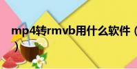 mp4轉rmvb用什么軟件(rmvb是什么格式)