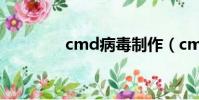 cmd病毒制作(cmd病毒)