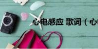 心電感應 歌詞(心電感應)
