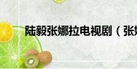 陸毅張娜拉電視劇(張娜拉電視劇)