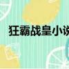 狂霸戰皇小說能看的應用（狂霸戰皇小說）