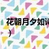 花朝月夕如詩如畫適合孩子生日嗎（花朝月夕）