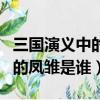 三國演義中的鳳雛是誰臥龍是誰（三國演義中的鳳雛是誰）