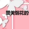 贊美煙花的句子短句（贊美煙花的句子）