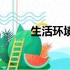 生活環境的巨大變化（生活環境）