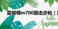 雷明頓m700狙擊步槍(雷明頓m700)