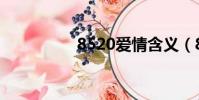 8520愛情含義(8520)