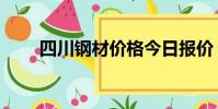 四川鋼材價格今日報價(四川鋼材)