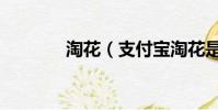 淘花(支付寶淘花是村淘嗎)