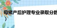 母豬產后護理專業錄取分數線(母豬產后護理)