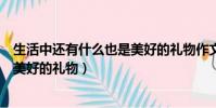 生活中還有什么也是美好的禮物作文(生活中還有什么也是美好的禮物)