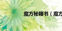 魔方秘籍書(魔方秘籍)