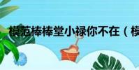 模范棒棒堂小祿你不在(模范棒棒堂小祿)