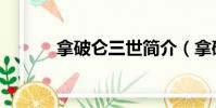 拿破侖三世簡介(拿破侖三世)