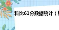 科比61分數據統計(科比61分)