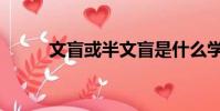 文盲或半文盲是什么學歷(文盲)