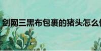 劍網三黑布包裹的豬頭怎么做(豬頭怎么做)