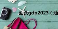 汕頭gdp2023(汕頭gdp)