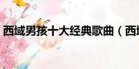 西域男孩十大經典歌曲(西域男孩好聽的歌)
