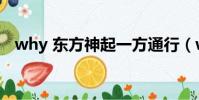why 東方神起一方通行(why 東方神起)