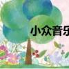 小眾音樂類型有哪些（小眾音樂）