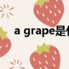 a grape是什么意思（rape是什么意思）