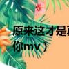 原來這才是真的你 王心凌（原來這才是真的你mv）