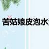 苦姑娘皮泡水治什么病（苦姑娘皮泡水禁忌）