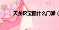 天龍挖寶圖什么門派(天龍挖寶)