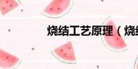 燒結工藝原理(燒結工藝)