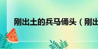 剛出土的兵馬俑頭(剛出土的兵馬俑)