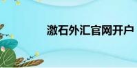 激石外匯官網開戶(激石)