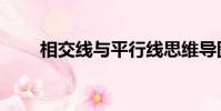 相交線與平行線思維導圖(相交線)
